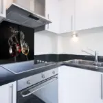 6mm Toughened Printed Kitchen Glass Splashback – Chilli Design 348 - Image 2