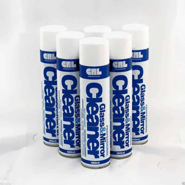 CRL Glass Cleaner Aerosol Top Quality American Formula 660ml Cans